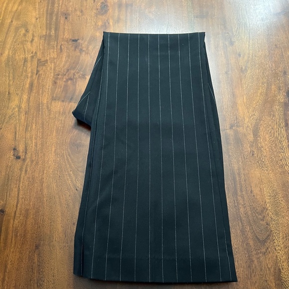 She Wears the PanTs Pin Stripe Slacks Size 10 UK 14 Tall - Picture 5 of 7